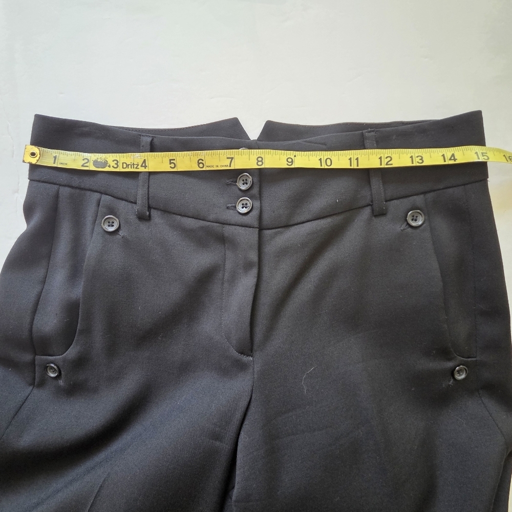 French Connection Black Wide Leg Pants - Picture 6 of 9